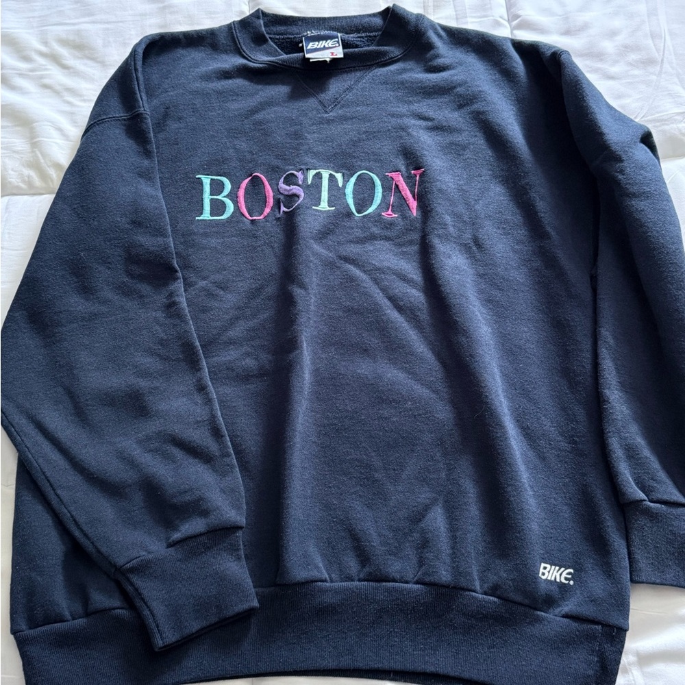 Bike Boston Crewneck Sweater